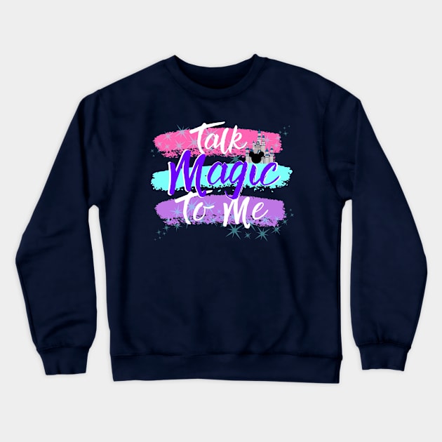 Talk Magic to Me Castle Logo Crewneck Sweatshirt by Talk Magic to Me